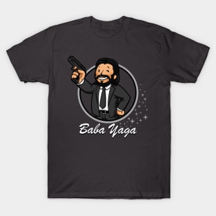 Cute Keanu Baba Yaga Assassin Movie Gamer Mascot Parody T-Shirt